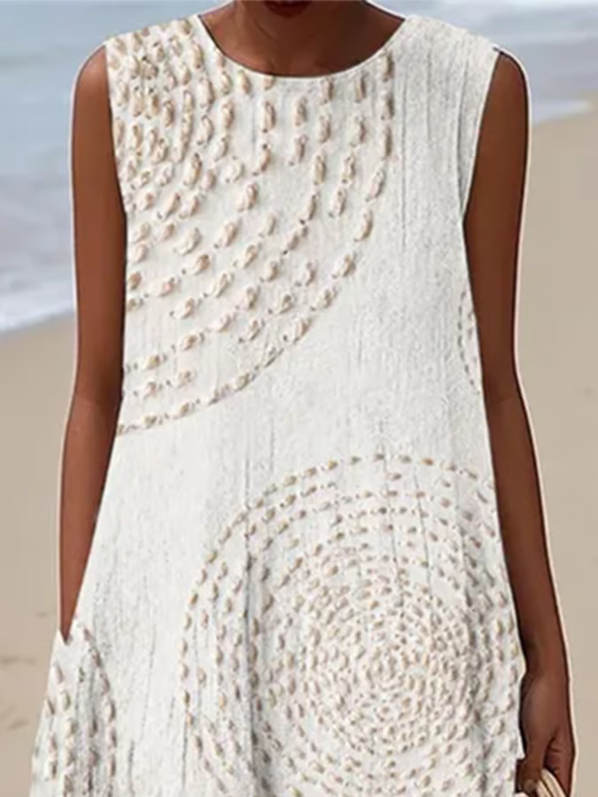 Oplena – Casual ærmelös klänning