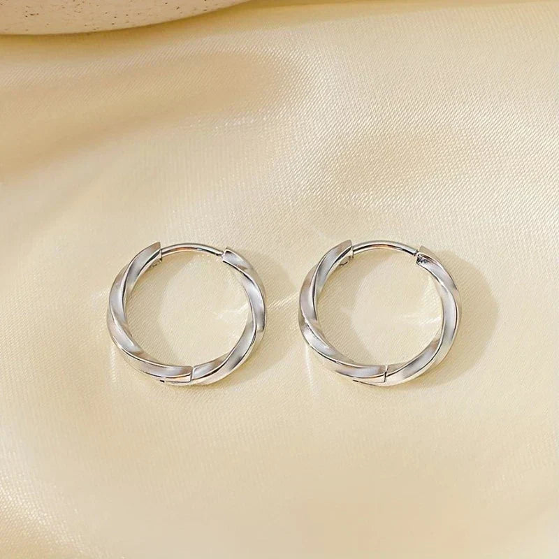 Geometriske Minimalistiske Øreringe