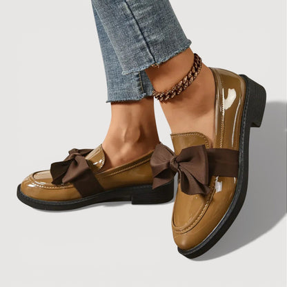 MAERYL – SLIP-ON SKOR MED BOW DETALJ
