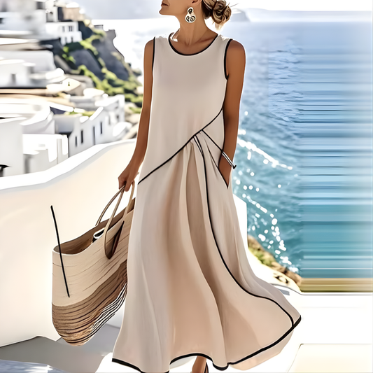 Saige™ Stribet Sommarklänning