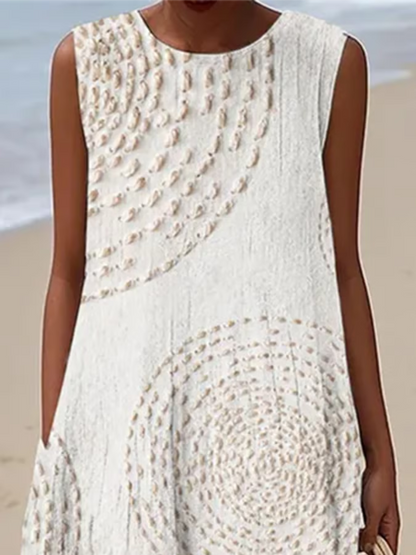 Oplena – Casual ærmelös klänning