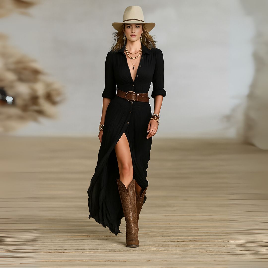 Hayley | Kjole med bälte