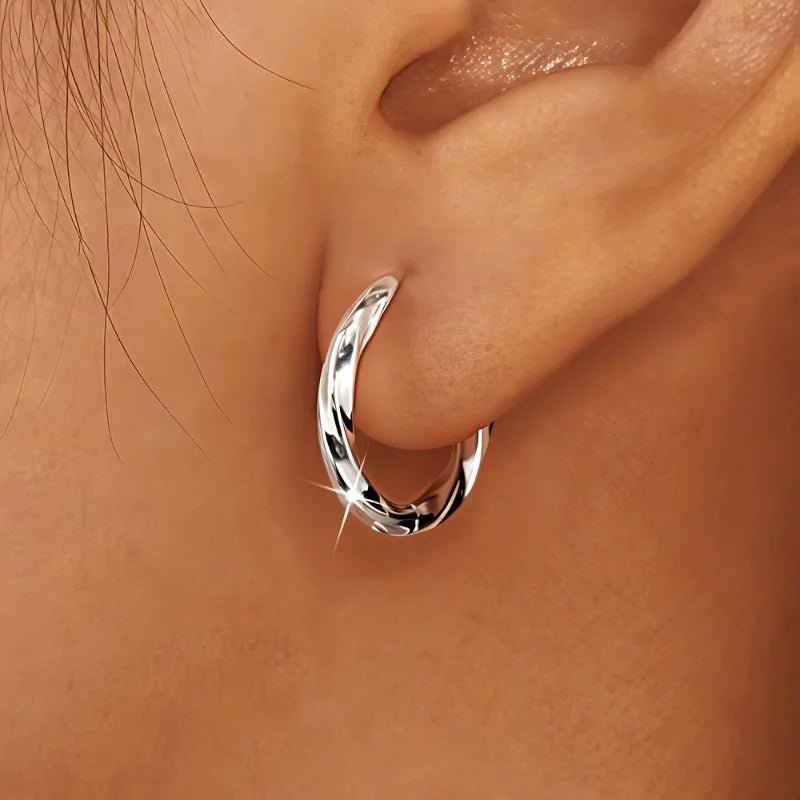 Geometriske Minimalistiske Øreringe 