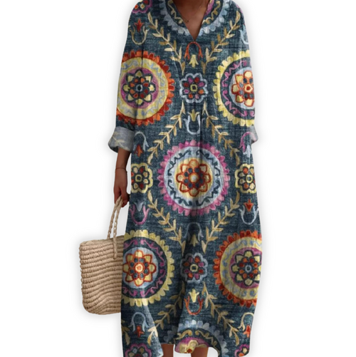 Olivia - Lys Vintage Kjole